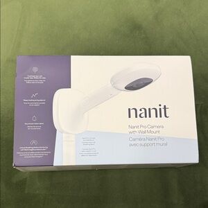 Nanit Pro Camera with Wall Mount - White
